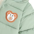 thumbnail image 5 of KAUOD Toddler Fleece-Lined Puffer Jackets Cute Hooded Quilted Winter Coats Kids Baby Thick Warm Windproof down Outwear, 5 of 6