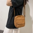 thumbnail image 3 of Bolso Bandolera S para Mujer Color Sólido Embrague Lona, 3 of 9
