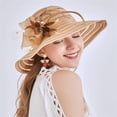 thumbnail image 5 of QIQUWOHUL Flower Dangle Earrings For Women Cute Pearl Earrings Fairy Statement Summer Refreshing Idyllic Holiday Earrings, 5 of 8