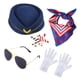 thumbnail image 5 of Conjunto de disfraz de Halloween, traje de cosplay de carnaval, accesorio de fiesta, gafas Estilo A, 5 of 7