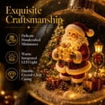 thumbnail image 2 of Fountwell Glowing Christmas Story Ornament 3.15in LED Light Up Holiday Ball for Tree Mantel(1 or 6 Pack), 2 of 8