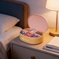 thumbnail image 7 of Weekly Pill Box Pill Organizer Weekly 6 Compartment Moisture Proof Portable Pill Box with Removable Individual Containers forPills Medication Storage Travel Pill Case Tablet Dispenser Medicine Box, 7 of 7