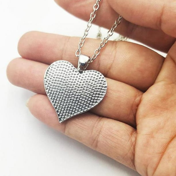 XZNGL Gifts for Women Unique Gifts for Women Heart Necklace Unique Gift Party to My Daughter Love Mom Heart Necklace