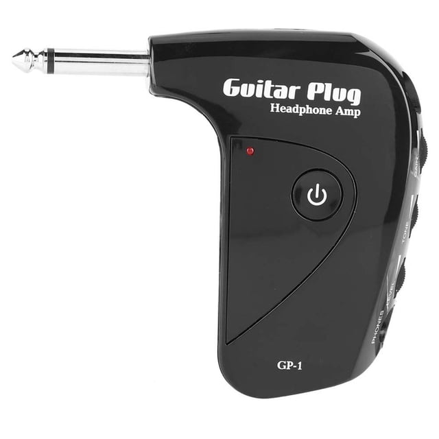 Enchufe para amplificador de guitarra, minienchufe portátil para guitarra, amplificador de auriculares para guitarra, construcción robusta
