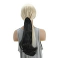 thumbnail image 3 of Unique Bargains 1 Pc Medium Length Ponytail Wig Hair Clips for Hair Extension 17.72" Length Black, 3 of 6