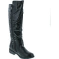 thumbnail image 7 of FOREVER MANGO-21 Women's Winkle Back Shaft Side Zip Knee High Flat Riding Boots, 7 of 7