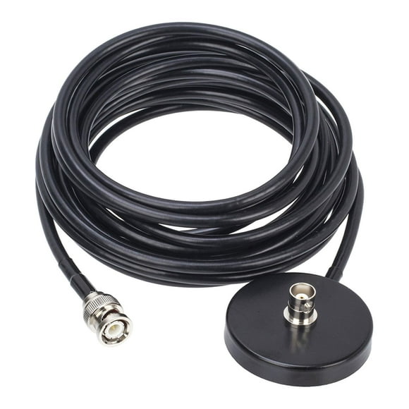 5M RG58 BNC Extension Cable with Base Durable for CB Radio Male