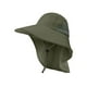thumbnail image 3 of Sombrero de cubo Visera Ligero Unisex Impermeable Pescador Gorras de pesca plegables Sombrero de protección solar para exteriores Senderismo Escalada Estilo Yuyangstore  Sombrero de pescador de ala ancha, 3 of 8