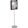 thumbnail image 2 of Quartet, QRT7923, 2-sided Freestanding Sign Stand, 1 Each, Silver, 2 of 3