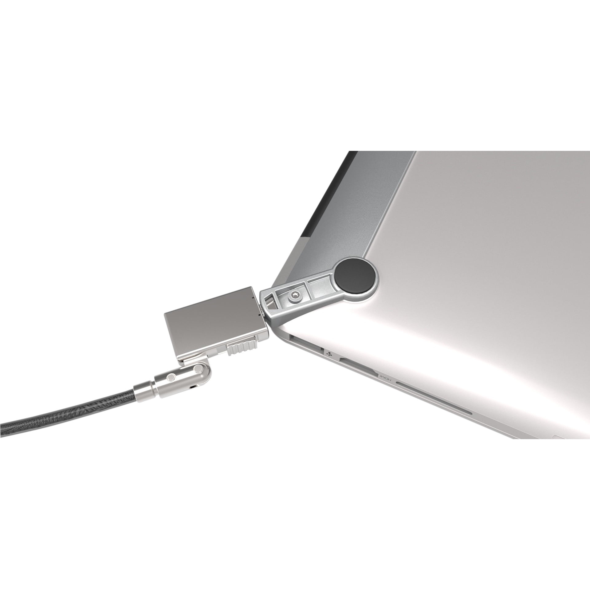 MacBook Security Bracket With Wedge Security Cable Lock . For MacBook