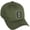 Olive, variant on Daxton Classic 3D Varsity White Black Initial A to Z Letters Baseball Cap Dad Hat, Black Hat Letter O