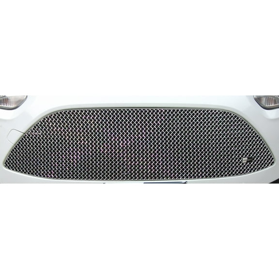 Ford Focus ST Mk3 - Upper Grill - Silver finish (2011 to 2014)