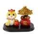 thumbnail image 4 of Ruifaya WNPXQNT Estatua en miniatura de serpiente y adorno de mesa de árbol de la suerte, figura de Fengshui del año 2025 de la serpiente, decoración de la suerte china para tienda, sala de estar, e, 4 of 7