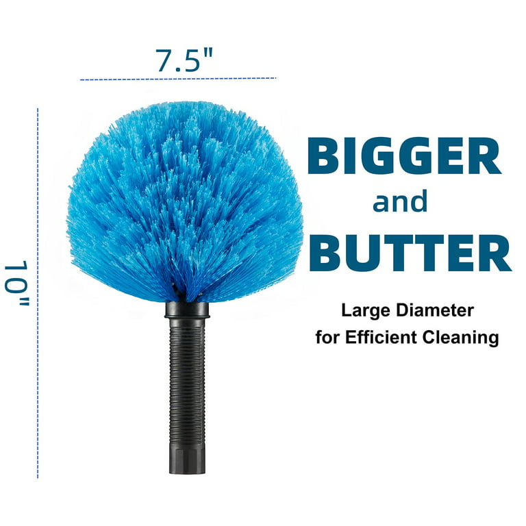 Cobweb Corner Cleaning Brush Head Ceiling Fan Duster Replacement Brush Head