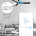 thumbnail image 2 of Intelligent Wi-Fi Ceiling Fan Controller, Universal Design for Broad Fan Compatibility, Voice Command Readiness, App-Driven Management, Effortless Installation and Customizable Settings, 2 of 5
