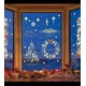 thumbnail image 3 of Vinil Decorativo Navideño H&JESS Corona Arbolito Navidad Esferas, 3 of 4