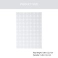 thumbnail image 4 of Shisuyan Round Sticker Labels DIY Stickers White Foam 10 Sheets 0.79X0.79 Inch, 4 of 8