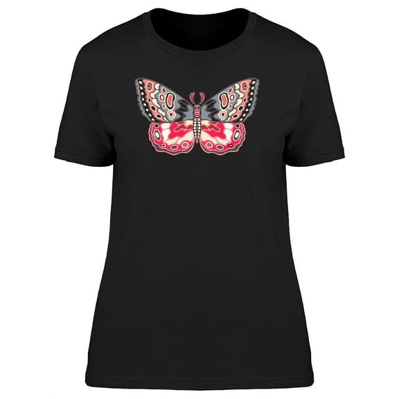 Night Tropical Moth T-Shirt Women -Image by Shutterstock, Female Small