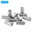 thumbnail image 3 of Unique Bargains Adaptateurs de Filetage Manchon Réducteur Écrou M10 * 1,5 Mâle à M6 * 1 Femelle Réparation Insert Vis Réducteur 20mm 10 Pcs, 3 of 6