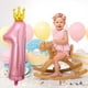 thumbnail image 4 of Inteprter El globo rosado de la hoja de 36 pulgadas para la fiesta de cumpleaños hincha los globos brillantes de Mylar Kits de decoración para fiestas Rosa 36 pulgadas, 4 of 6