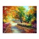 thumbnail image 1 of Irfora 12x16 pulgadas DIY pintura al óleo sobre lienzo pintura por número Kit patrón de bosque para adultos niños principiante artesanía hogar decoración de pared regalo Irfora Pintura mural, 1 of 7