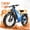 Blue, variant on 26 Inch Fat Tire Dirt Bike for Adults, LCD Speedometer, 52V 30Ah Dual Motors 100 Miles, Full Suspension, Hydraulic Brakes, Shimano 7-Speed, UL2849