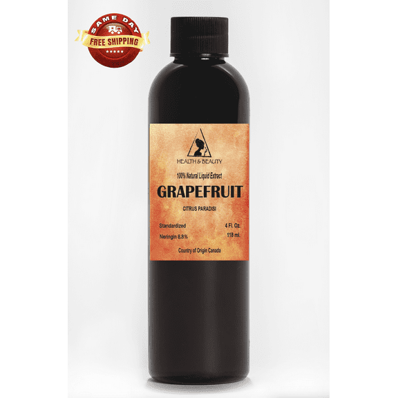 Grapefruit Liquid Extract 100% Natural (Standardized) 4 oz