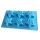 thumbnail image 3 of Sartenes Para Hornear De Cupcake Moldes Para Pasteles Molde Para Muffins De Silicona Sartenes Para Hornear De Cupcake Silicona Molde De Pastel D Estrella de cinco puntas Macarena Molde para pastel de silicona, 3 of 7