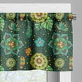 thumbnail image 5 of Ambesonne Floral Valance & Curtain, Fantasy Colorful Flowers, 55"x24", Multicolor, 5 of 6