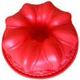thumbnail image 3 of Molde de silicona para pasteles/Molde de silicona con forma de flor, excelente para hacer pasteles Bundt de pera y chocolate, pasteles de arce glaseados, etc., ¡24 meses de garantía!, 3 of 5