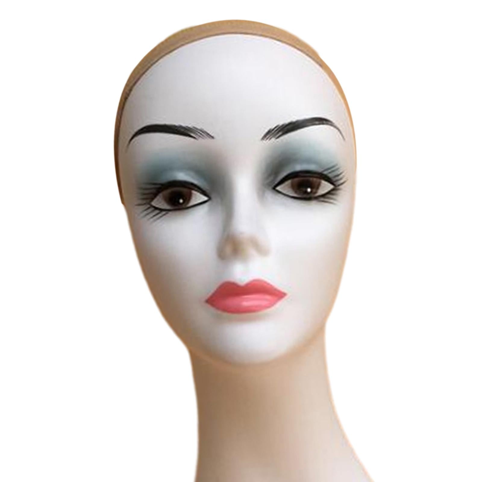 Mannequin Display Head Holder Multipurpose Female Manikin  Display Stand for Necklaces Jewelry s Displaying Glasses