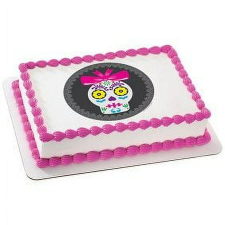 Luis Fitch Dia de los Muertos 2 -1/4 (Quarter Sheet) Edible Photo Image Cake Decoration