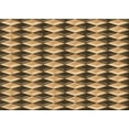 thumbnail image 1 of Ahgly Company Machine Washable Indoor Rectangle Transitional Orange Area Rugs, 4' x 6', 1 of 7