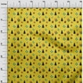 thumbnail image 2 of oneOone Cotton Flex Yellow Fabric Merry Christmas Fabric For Sewing Printed Craft Fabric By The Yard 40 Inch Wide-T3Z, 2 of 4