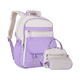 thumbnail image 1 of Mochila Escolar Viaje Para Laptop Impermeable 3 pz Malubero Violeta beige, 1 of 5