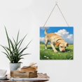 thumbnail image 6 of Labrador Retriever Dog Decor - Cute Wooden Wall Hanging Sign for Dog Lovers, 12x12 Inches, 6 of 8