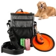 thumbnail image 1 of Portable Dog Treat Pouch with Shoulder Strap and Drawstring Closure for Pet Training and Walking, 1 of 7