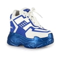 thumbnail image 1 of Tenis Sneakers Casual Plataforma para Mujer Anthony Wang Blueberry 07 White, 1 of 4