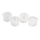 thumbnail image 4 of Tazas divididas de cera para derretir, 4 estilos de tazas divididas Tazas divididas de bricolaje Tazas divididas Rendimiento de primer nivel, 4 of 12