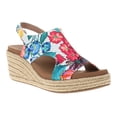 thumbnail image 2 of Corkys Womens Carley Floral Wedge Slingback  Casual Shoes, 2 of 5