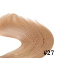 thumbnail image 1 of Straight Clip In Pu Hair Extensions Real Human Hair Brazilian Virgin Hairpiece 6pc/set Seamless Full 10-30" Natural Color, 1 of 5