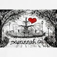 thumbnail image 3 of CafePress - I Love Savannah Ga Baseball Jersey - Cotton Baseball Jersey, 3/4 Raglan Sleeve Shirt, 3 of 4