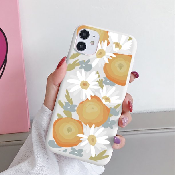 Funda de flores para Samsung Galaxy A12 A32 A52 A21S A53 A40 A50 A51 A70 A71 A72 A10 S9 S10 S23 S22 S20 FE S21 Plus Fundas ultra suaves Tan Jianjun unisex