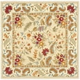 thumbnail image 2 of SAFAVIEH Chelsea Alaia Floral Wool Runner Rug, Ivory, 2'6" x 14', 2 of 3