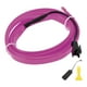 thumbnail image 1 of Cuerda de luz LED EL de 1m Unique Bargains, tira de luz de neón flexible para iluminación interior de automóviles, caja de batería (3V) púrpura, 1 of 7