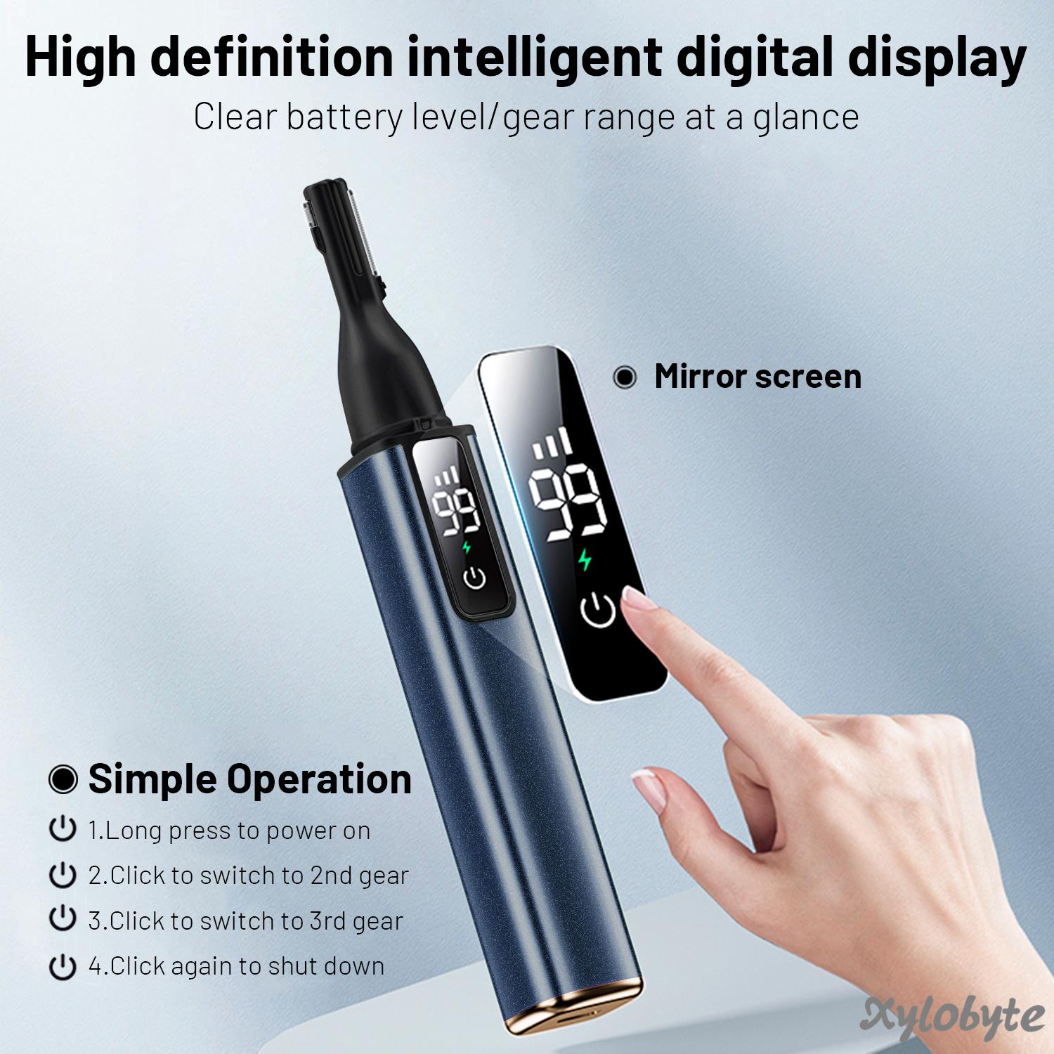 Xylobyte 2-in-1 Facial and Nose Hair Trimmer photo 5