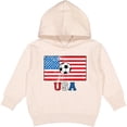 thumbnail image 2 of Inktastic USA Soccer Toddler Hoodie, 2 of 4