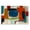 Geometric Cubist Abstraction, variant on Stupell Industries Contemporary Dynamic Earthy Shapes Canvas Art, 24 x 16, by Kippi Leonard