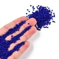 thumbnail image 4 of CHUANK Perles de Rocaille Rondes en Verre Couleurs Opaques 12/0 Marron Noix de Coco Trou 2mm 1mm, 4 of 6