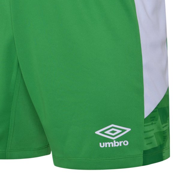 Umbro - Pantalones Cortos Vier para Hombre (Blanco)